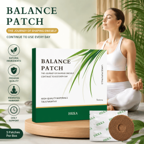 Herbal Balance Patches, Portable Self-Adhesive Body Patches for Daily Comfort & Care, 5 Count