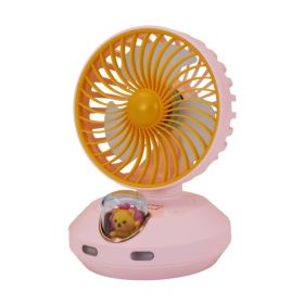 Shaking Head Fan P Ink Li-On Rechargeable (Option: default)