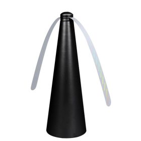Cone Bucket Fly Catcher -2 Fans Installed Dry Battery Battery Compartment Without Battery (Option: default)
