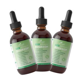 WINYEL Soursop Drops 10-in-1 with seaweed, moringa, black seed oil, oregano, ashwagandha (QTY: 3 PCS)